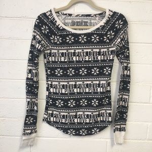Victoria Secret Pink Thermal Top